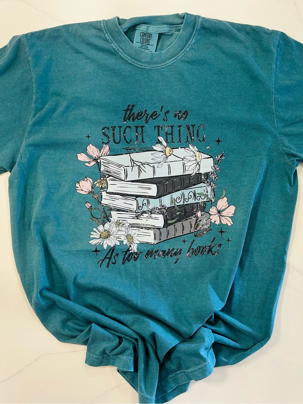 Comfort Colors Book Lover Graphic Tee